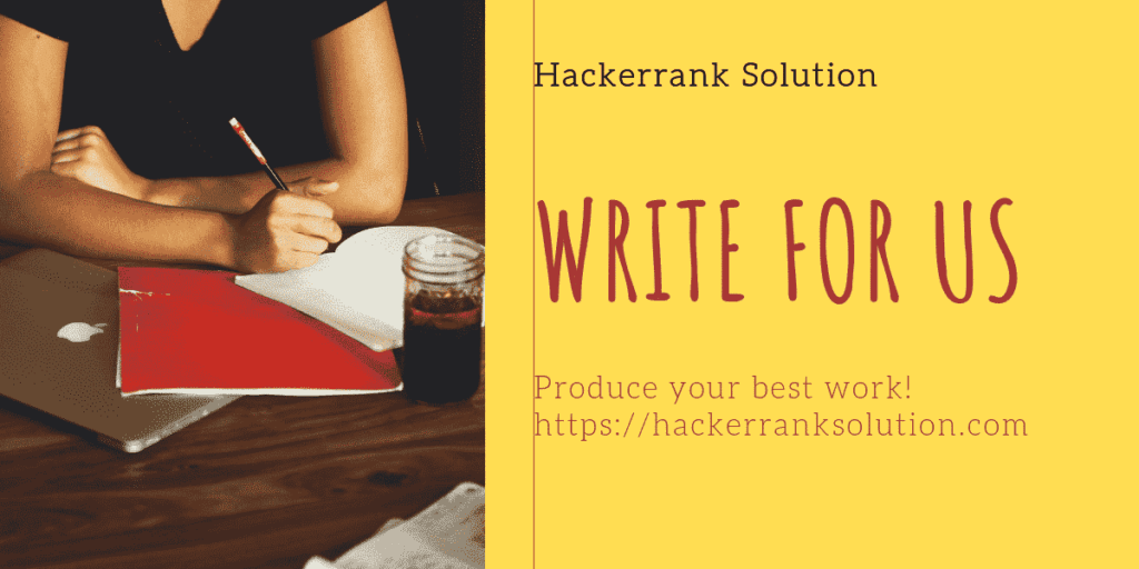 Write for Us